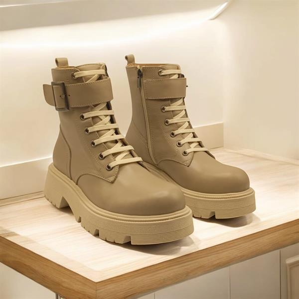 Belfast Vizon Deri Kadın Postal - 5