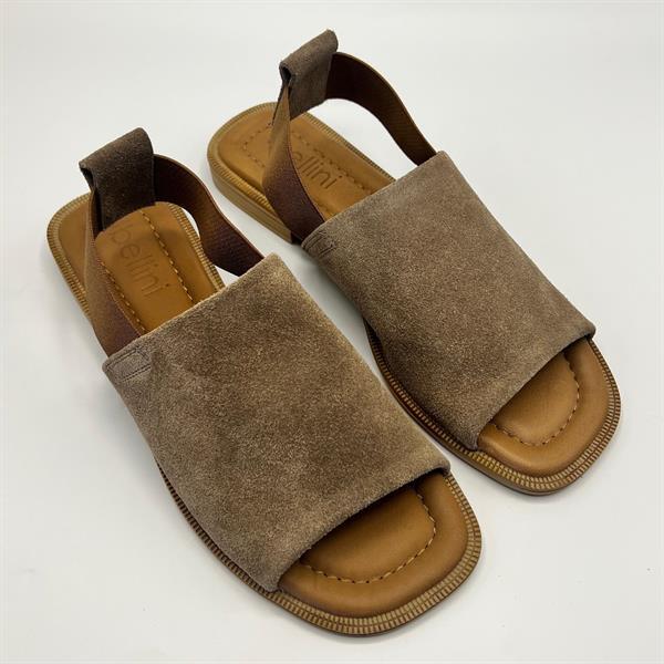 Bellini Kahverengi Gerçek Süet Deri Kadın Sandalet – Termo Tabanlı, El Yapımı - 2