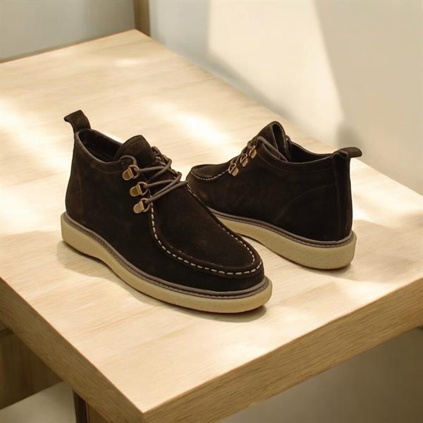 Bianca Siyah Süet Kadın Bot - 6