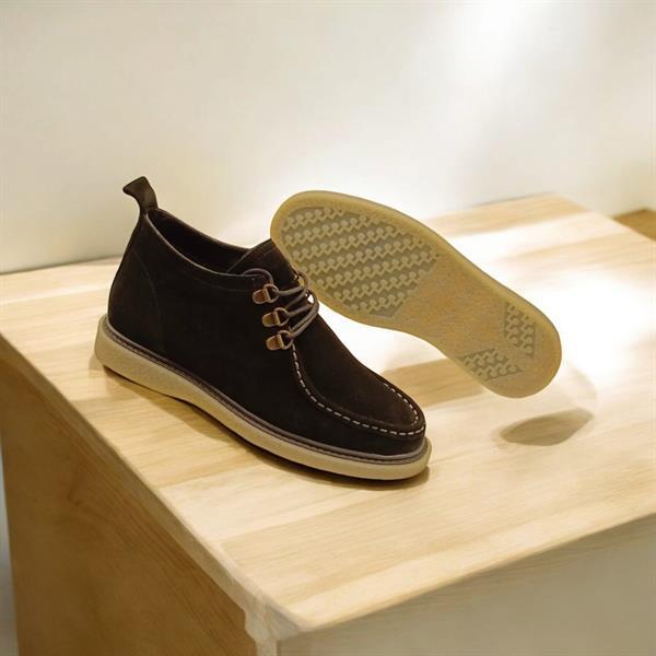 Bianca Siyah Süet Kadın Bot - 7