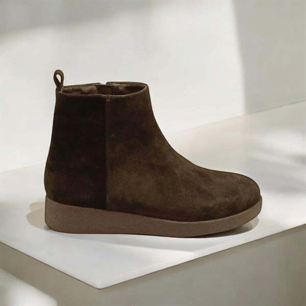 Brown Siyah Süet Kadın Bot - 1