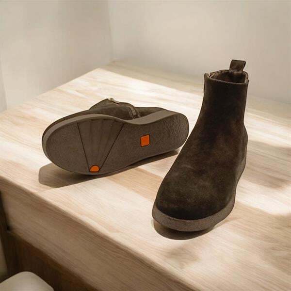 Brown Siyah Süet Kadın Bot - 2