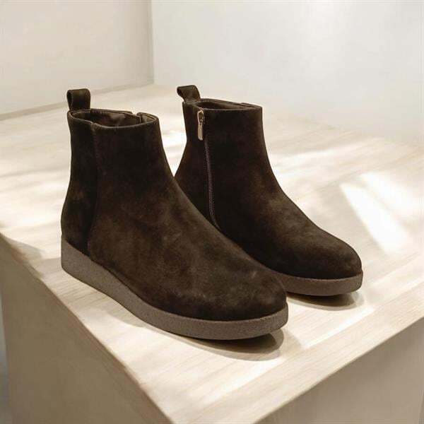 Brown Siyah Süet Kadın Bot - 3