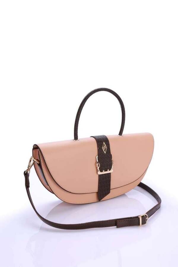 Cachet Koyu Bej Kadın El Çantası - 2