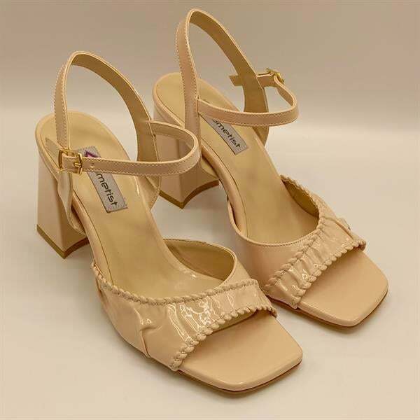 Cadis Nud Topuklu Sandalet - 2