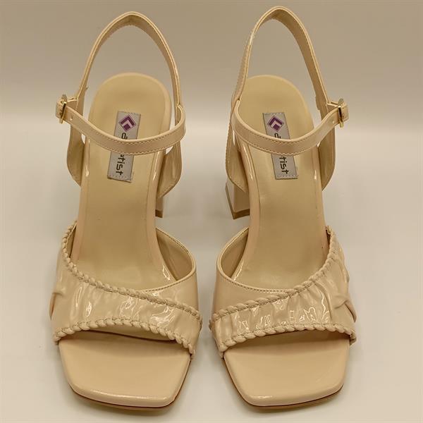 Cadis Nud Topuklu Sandalet - 3