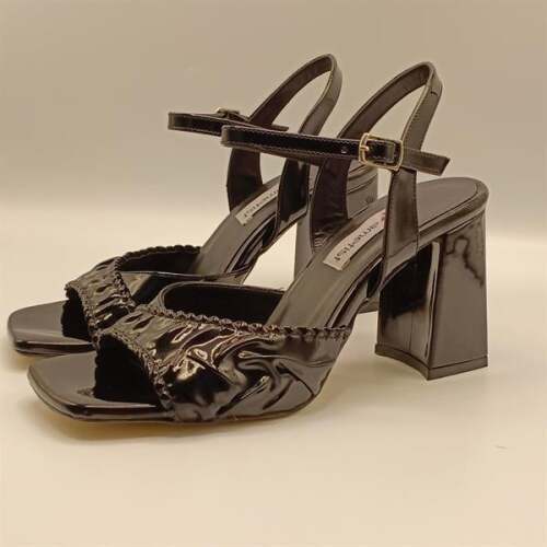 Cadis Siyah Topuklu Sandalet - 4