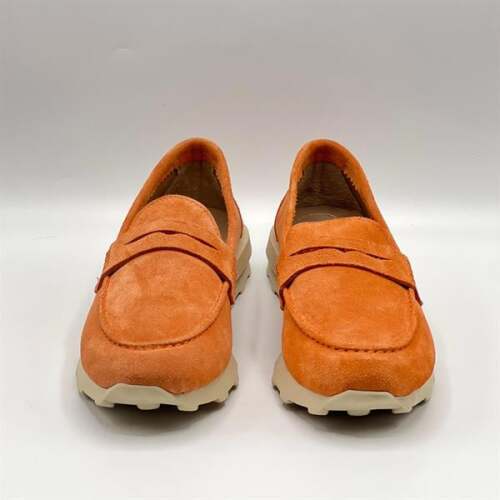 Carle Turuncu Kadın Loafer - 3