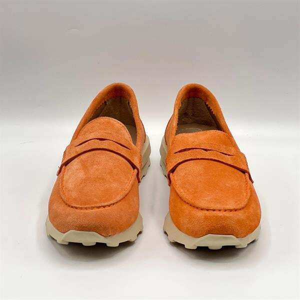 Carle Turuncu Kadın Loafer - 3