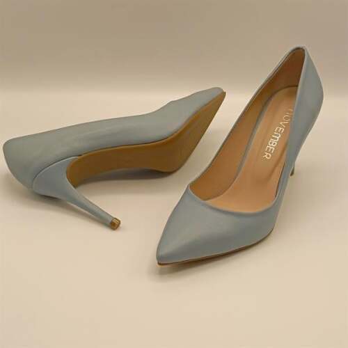 Carleen Mavi Deri Stiletto - 6