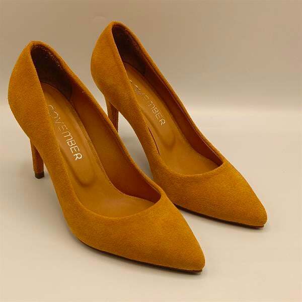 Carleen Taba Süet Deri Stiletto - 2