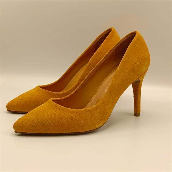 Carleen Taba Süet Deri Stiletto - 4