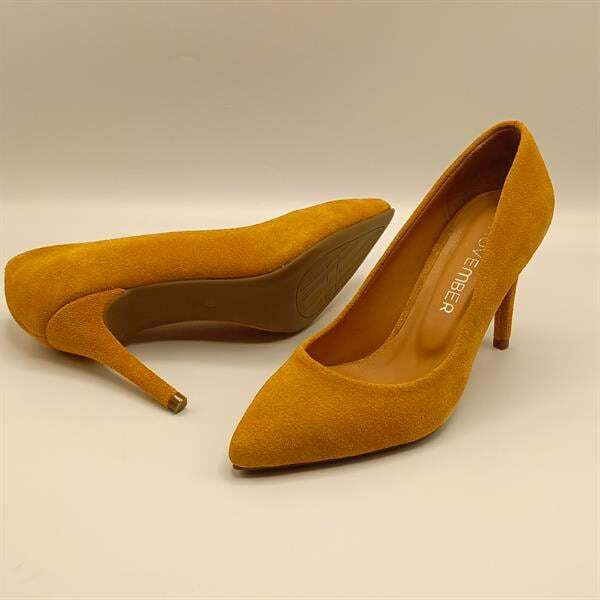 Carleen Taba Süet Deri Stiletto - 6