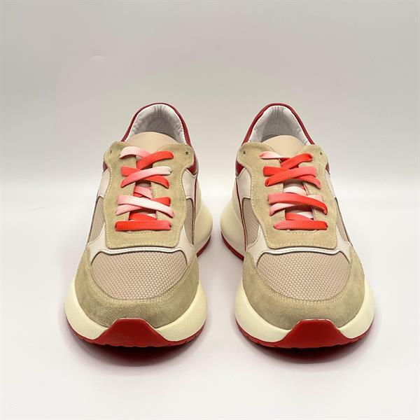 Comfy Kırmızı Deri Kadın Spor Ayakkabı – Ametist Exclusive - 3