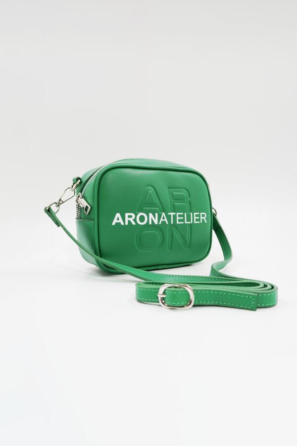 Daily Aron Atelier Çimen Yeşili Kadın Omuz Çantası - 1