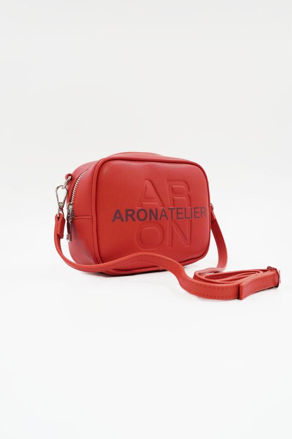 Daily Aron Atelier Kırmızı Kadın Omuz Çantası - 1