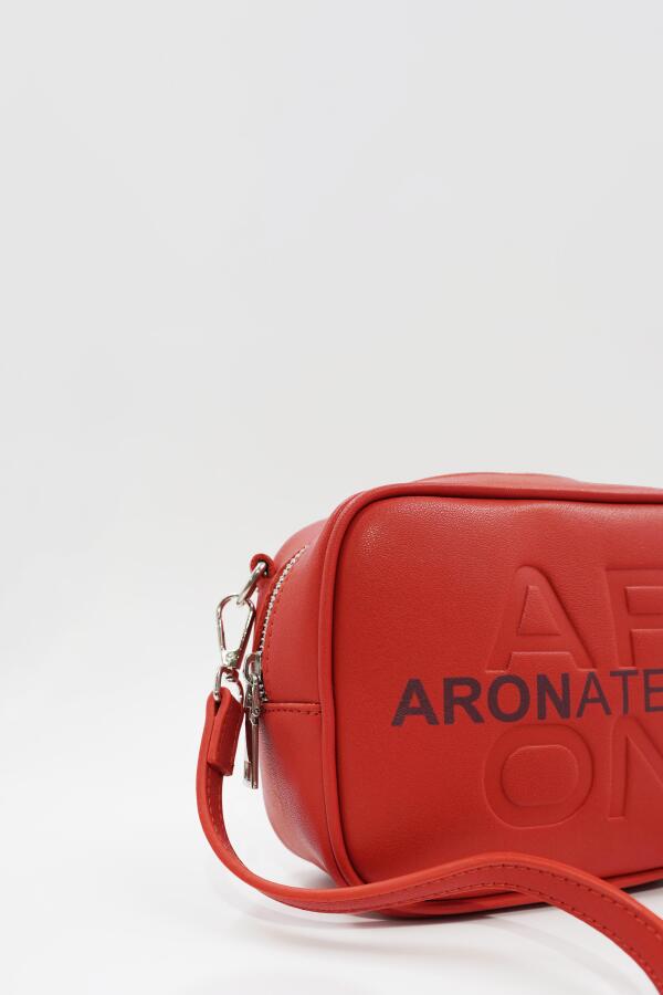 Daily Aron Atelier Kırmızı Kadın Omuz Çantası - 3