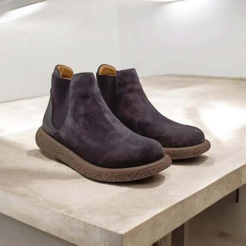 Daily Lacivert Süet Kadın Yarım Bot - 2