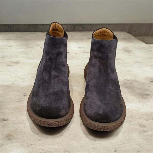 Daily Lacivert Süet Kadın Yarım Bot - 3