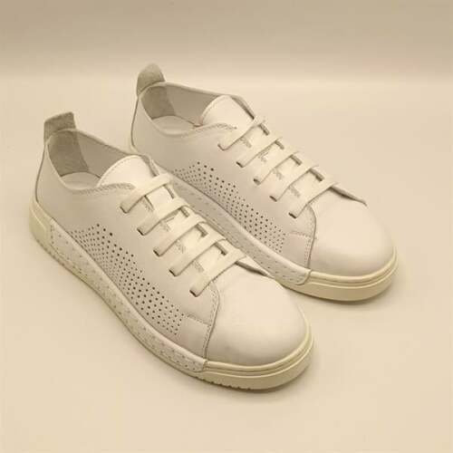 Daisy Beyaz Gerçek Deri Kadın Sneaker - 2