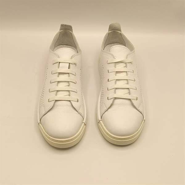 Daisy Beyaz Gerçek Deri Kadın Sneaker - 3
