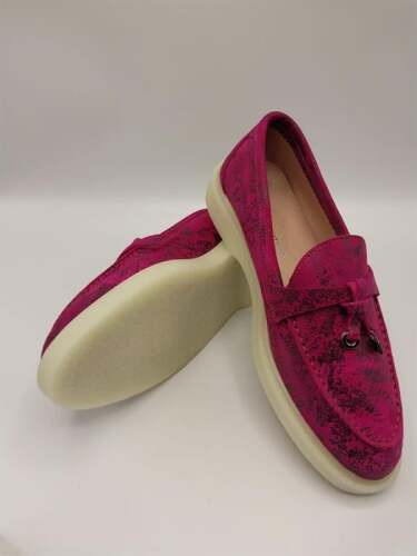 Davina Fuşya Baskılı Hakiki Deri Günlük Ayakkabı – 37 Numara (Son Ürün, İndirimli) - 4