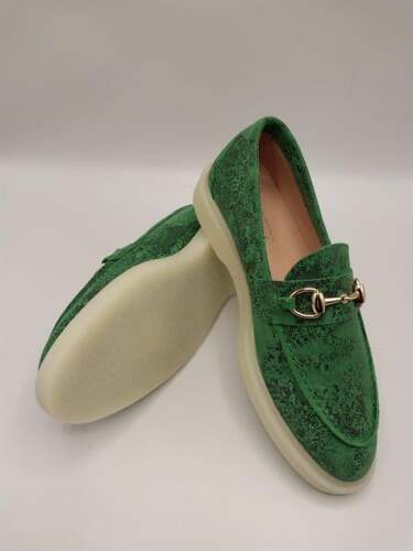 Davina Koyu Yeşil Baskılı Hakiki Deri Günlük Ayakkabı - 4