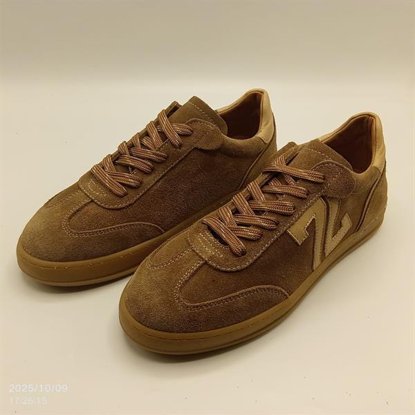 Elio Sigaro Süet Kadın Sneaker – Gerçek Deri, Yeni Sezon Sonbahar/Kış - 3