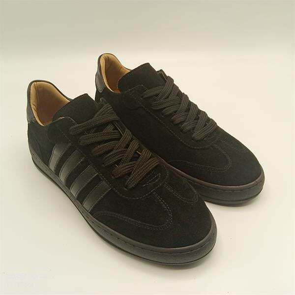 Elio Siyah Süet Kadın Sneaker – Gerçek Deri, Yeni Sezon Sonbahar/Kış - 4