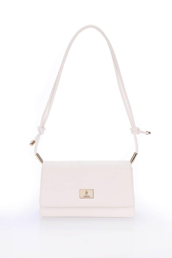 Elise Beyaz Kadın Omuz Çantası - 1