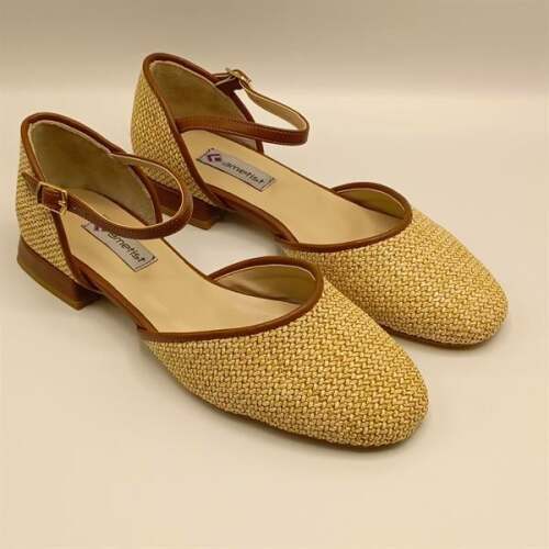 Ellinor Naturel Düz Topuklu Babet - 2