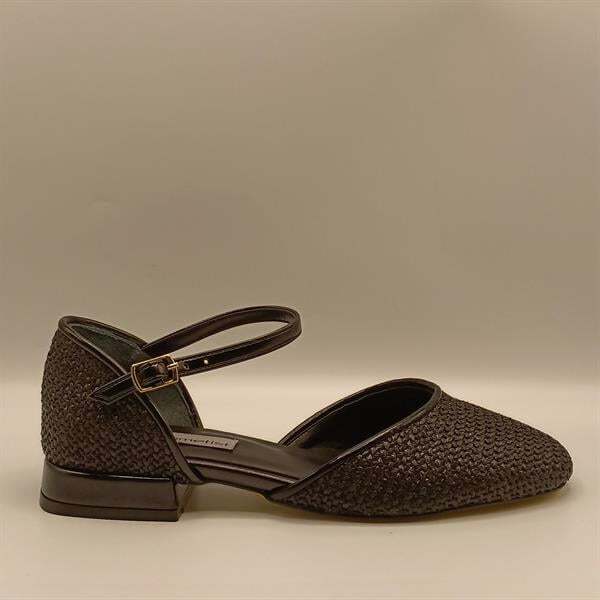 Ellinor Siyah Düz Topuklu  Babet - 1