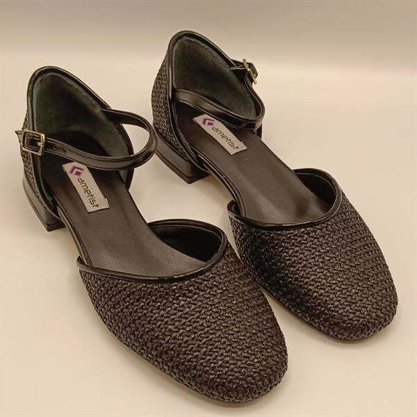 Ellinor Siyah Düz Topuklu  Babet - 2