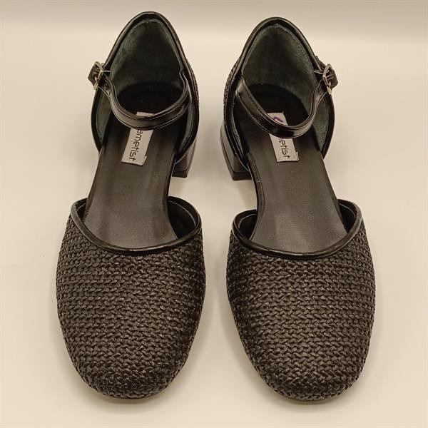 Ellinor Siyah Düz Topuklu  Babet - 3