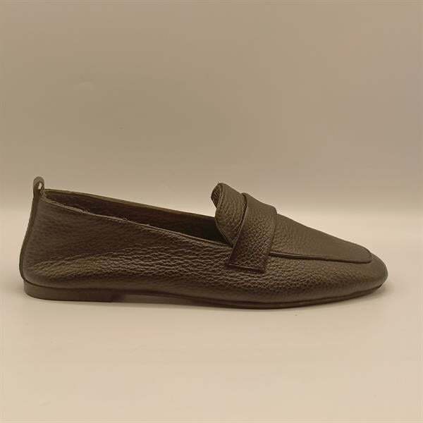 Emery Siyah Deri Babet - 1