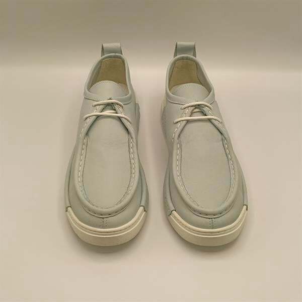 Emma Mavi Deri Kadın Casual Ayakkabı - 3