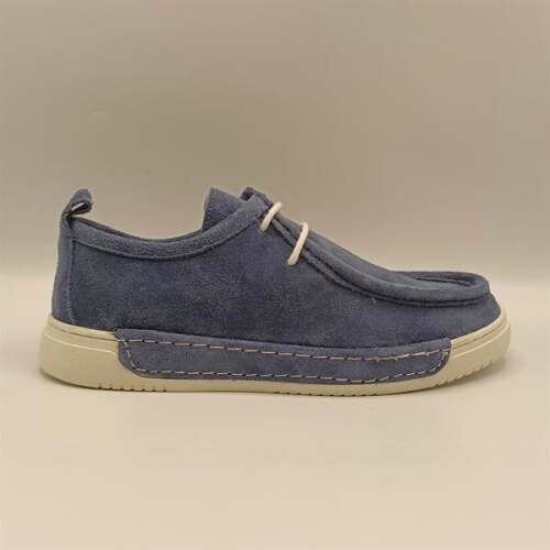 Emma Mavi Süet Günlük Kadın Ayakkabı