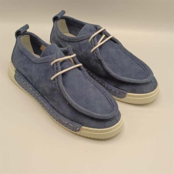 Emma Mavi Süet Günlük Kadın Ayakkabı - 2