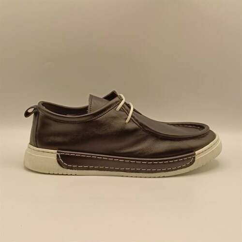 Emma Siyah Deri Kadın Casual Ayakkabı