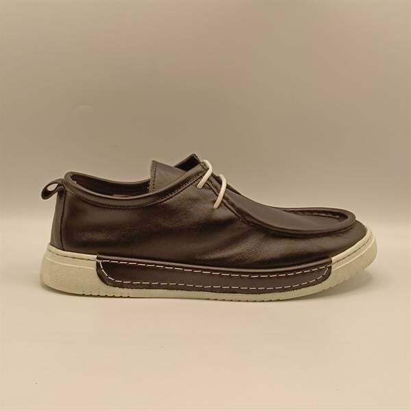 Emma Siyah Deri Kadın Casual Ayakkabı - 1