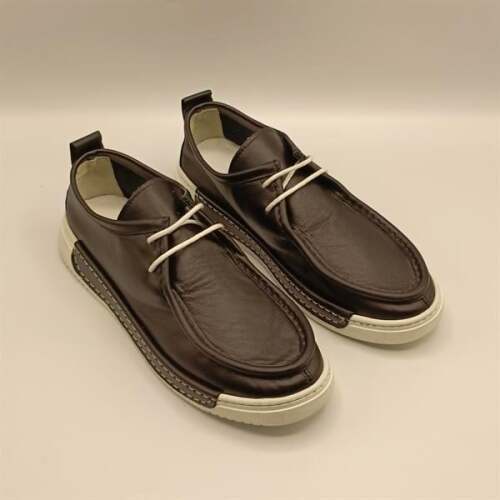 Emma Siyah Deri Kadın Casual Ayakkabı - 2