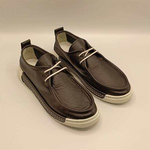 Emma Siyah Deri Kadın Casual Ayakkabı - 2