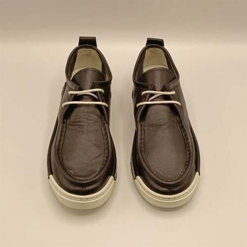 Emma Siyah Deri Kadın Casual Ayakkabı - 3