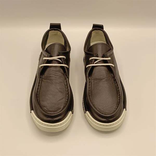 Emma Siyah Deri Kadın Casual Ayakkabı - 3