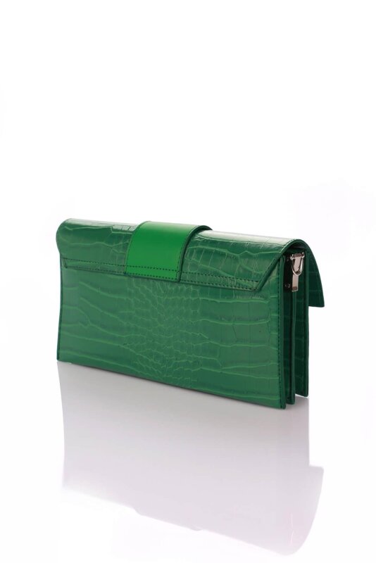 Fanette Çimen Yeşili Kadın Omuz Çantası - 2