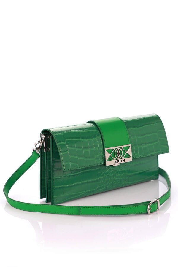 Fanette Çimen Yeşili Kadın Omuz Çantası - 3