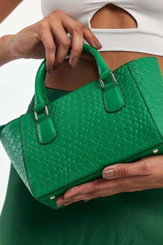 Favor Çimen Yeşili Kadın El Çantası