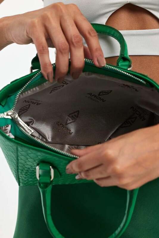 Favor Çimen Yeşili Kadın El Çantası - 10