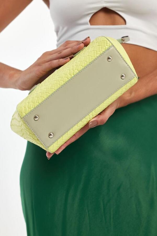 Favor Su Yeşili Kadın El Çantası - 6