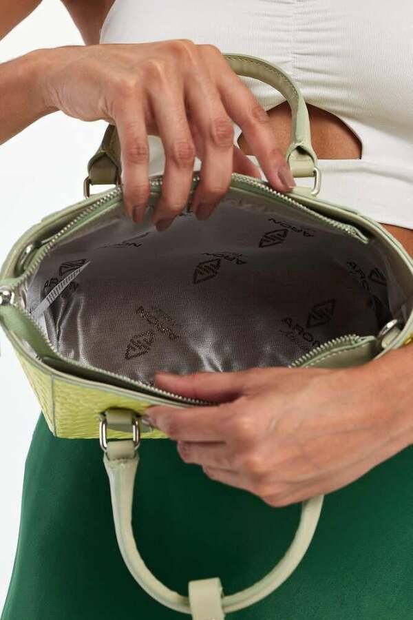 Favor Su Yeşili Kadın El Çantası - 11
